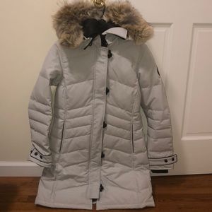 Canada Goose Lorette Parka Black Label Grey Sz S